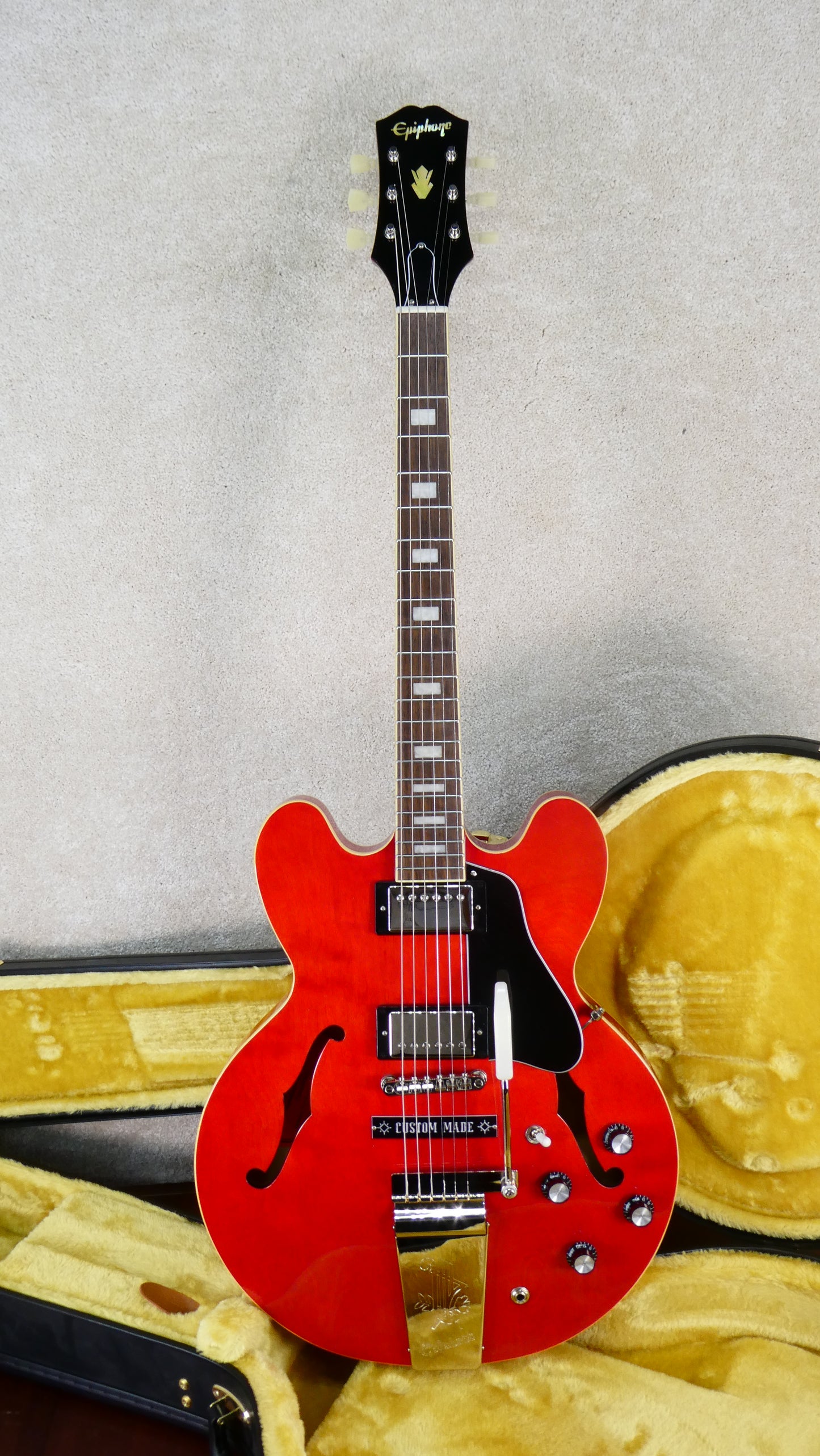 Epiphone Joe Bonamassa '62 ES-335 Sixties Cherry Red Custom Shop #22051510899 w/OHSC USED