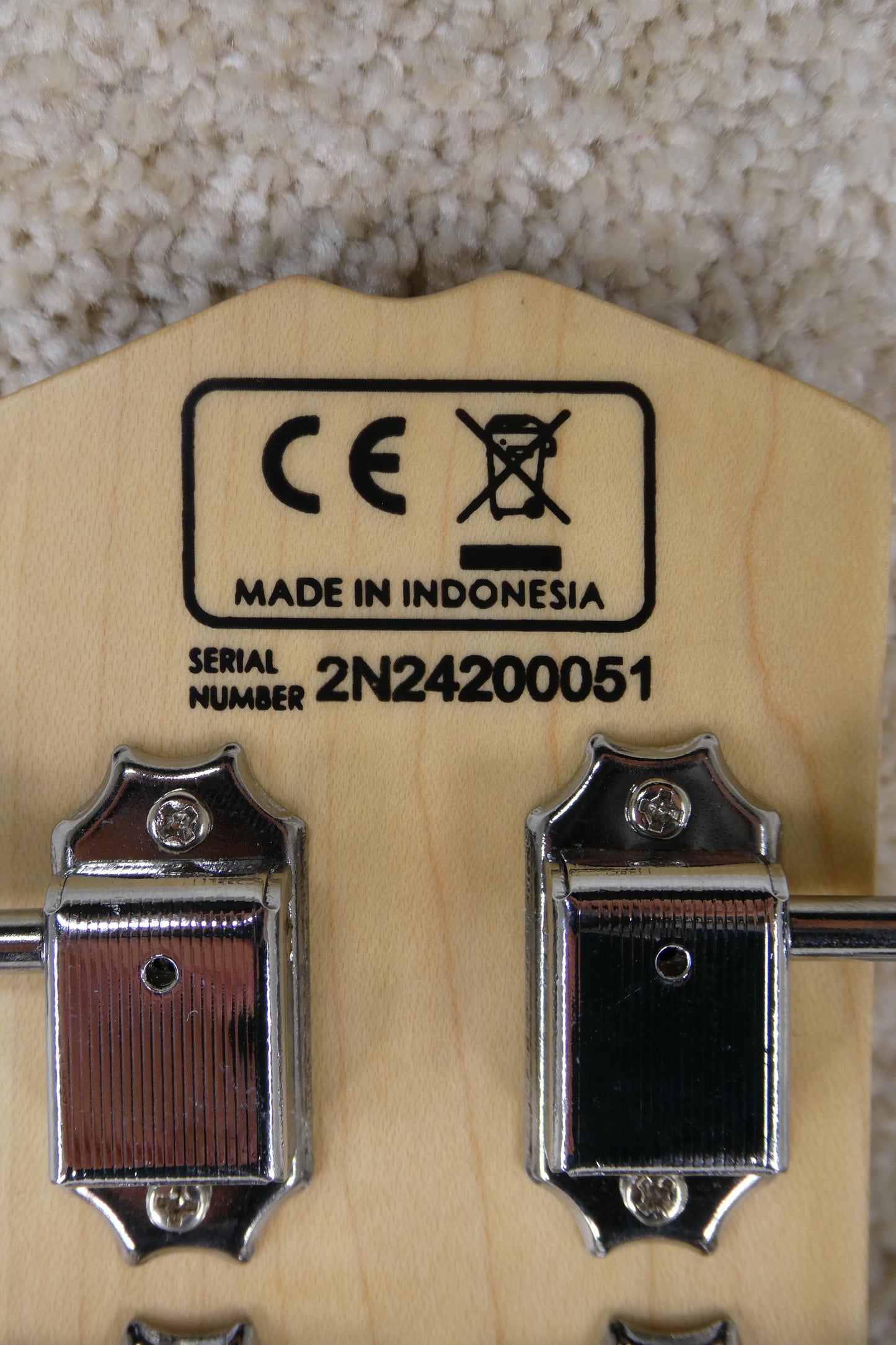 Sire Larry Carlton L5 Electric Guitar, Natural Satin