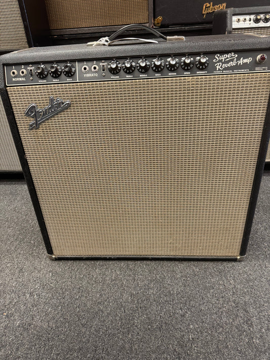 Fender  Super Reverb Amp  1966 - Black Tolex Black Face