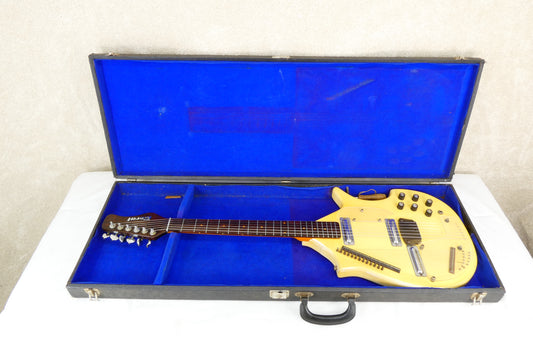 Coral Sitar Refinished to Mellow Yellow W/OHSC