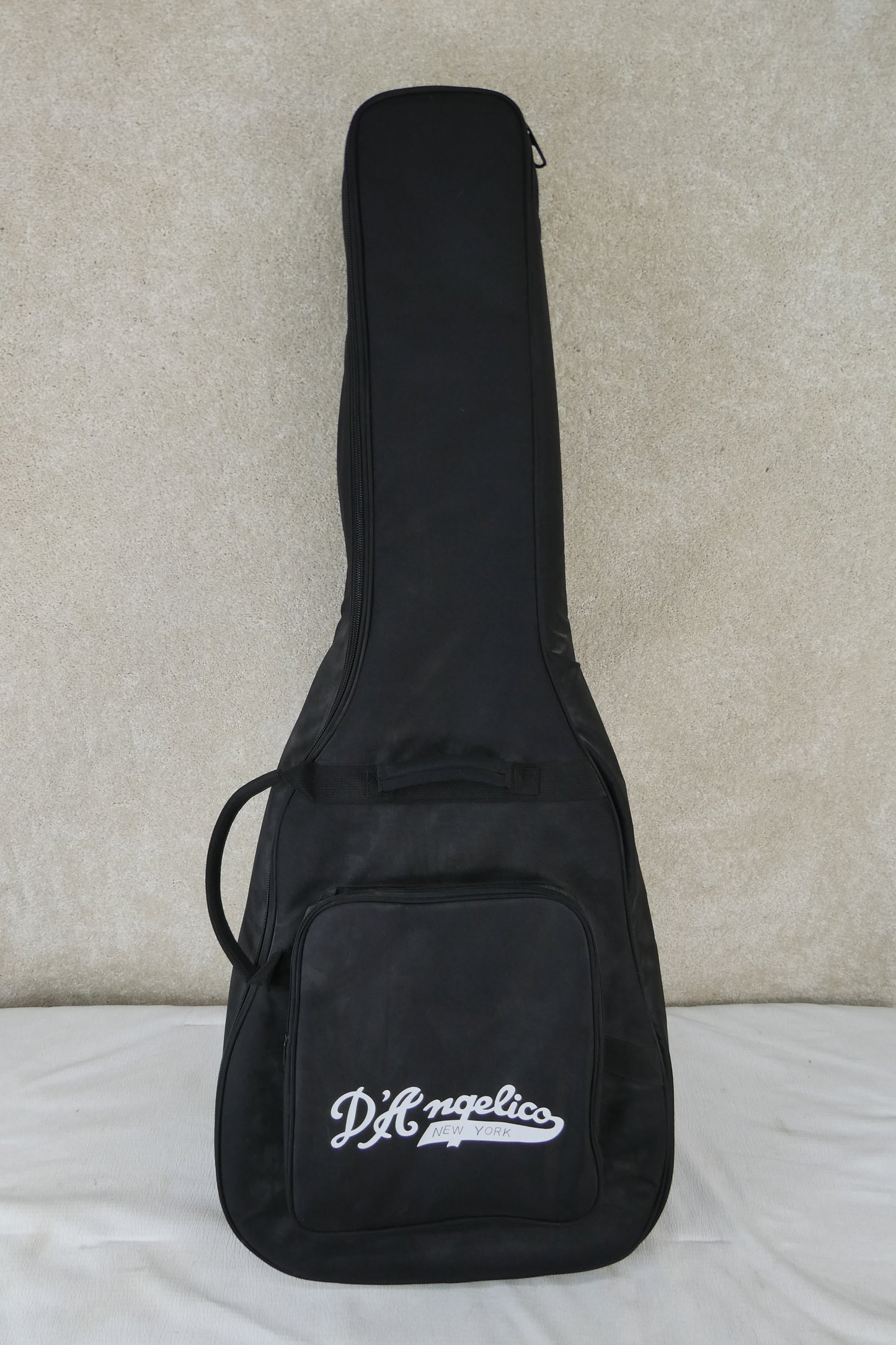 D'Angelico Premier DC Semi-Hollow Double Cutaway with Stairstep Tailpiece 2015 - Black w/GB USED