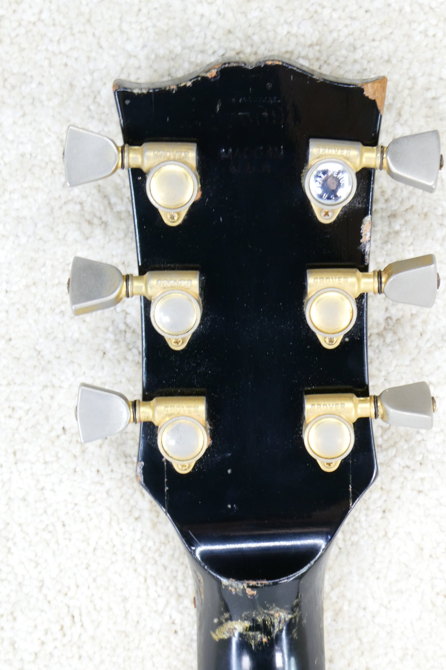 Gibson Les Paul Custom Ebony Black W/Lollar Imperial pickups OHSC