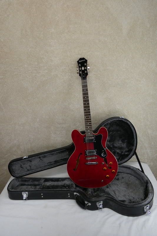 Epiphone 335 DOT RED w/OHSC #0909122120