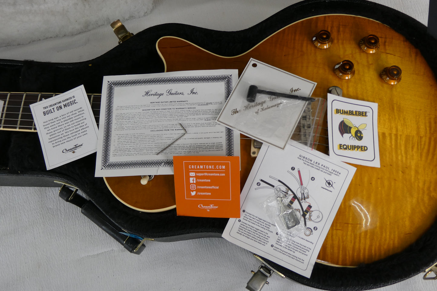 Heritage H-150 LP Style with OHSC