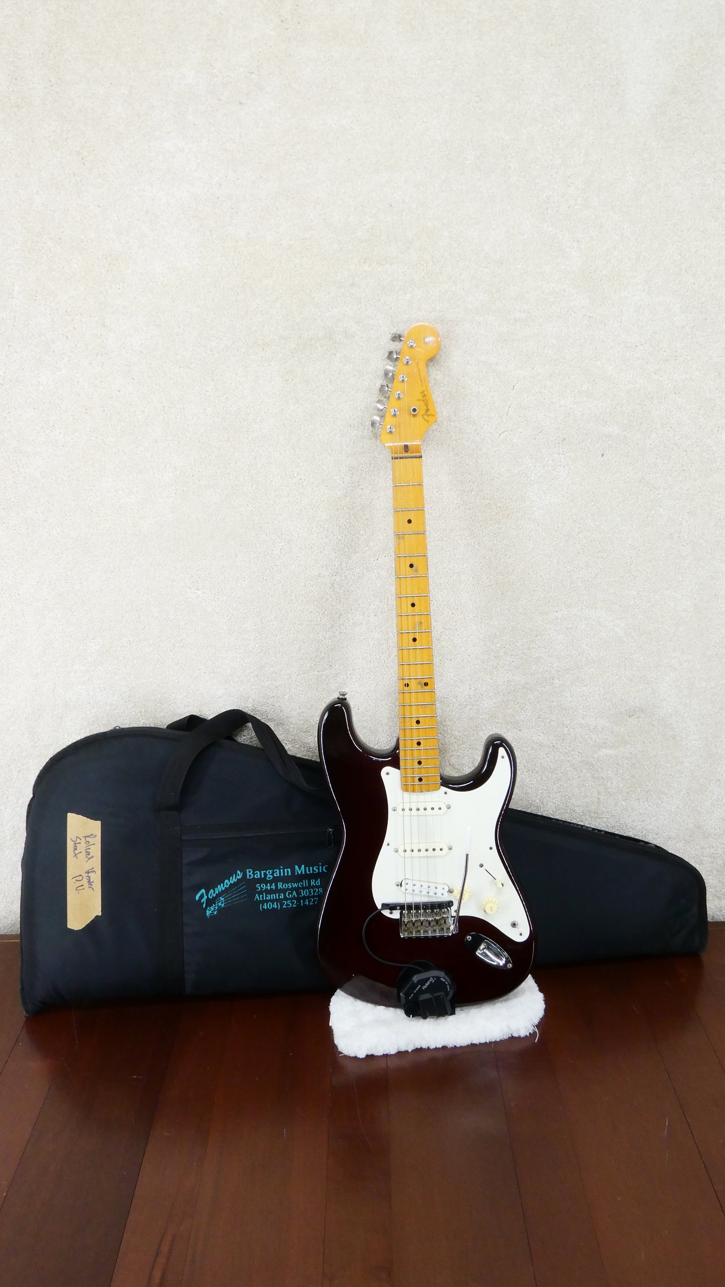 Fender Stratocaster 85/86 w/Roland GK3 MIJ #G037810 w/GB USED