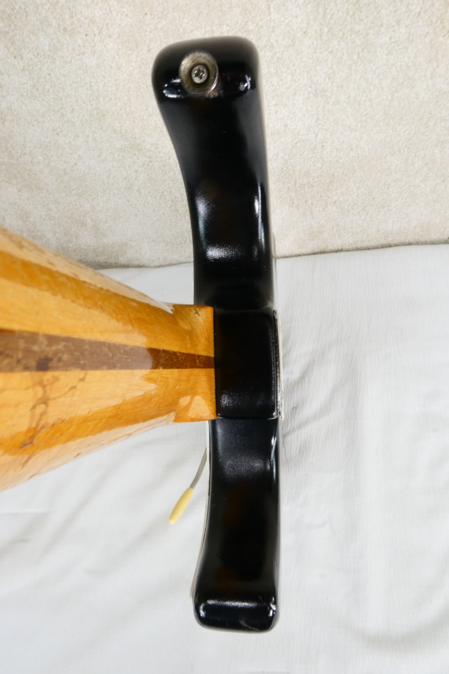 Fender  Stratocaster 1958 - Black Krylon  Newer Tweed Hardshell Case