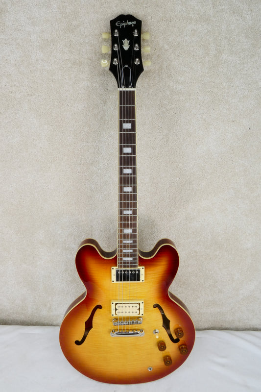 Epiphone ES-335 IG Figured Top With Seymour Duncan and OHSC