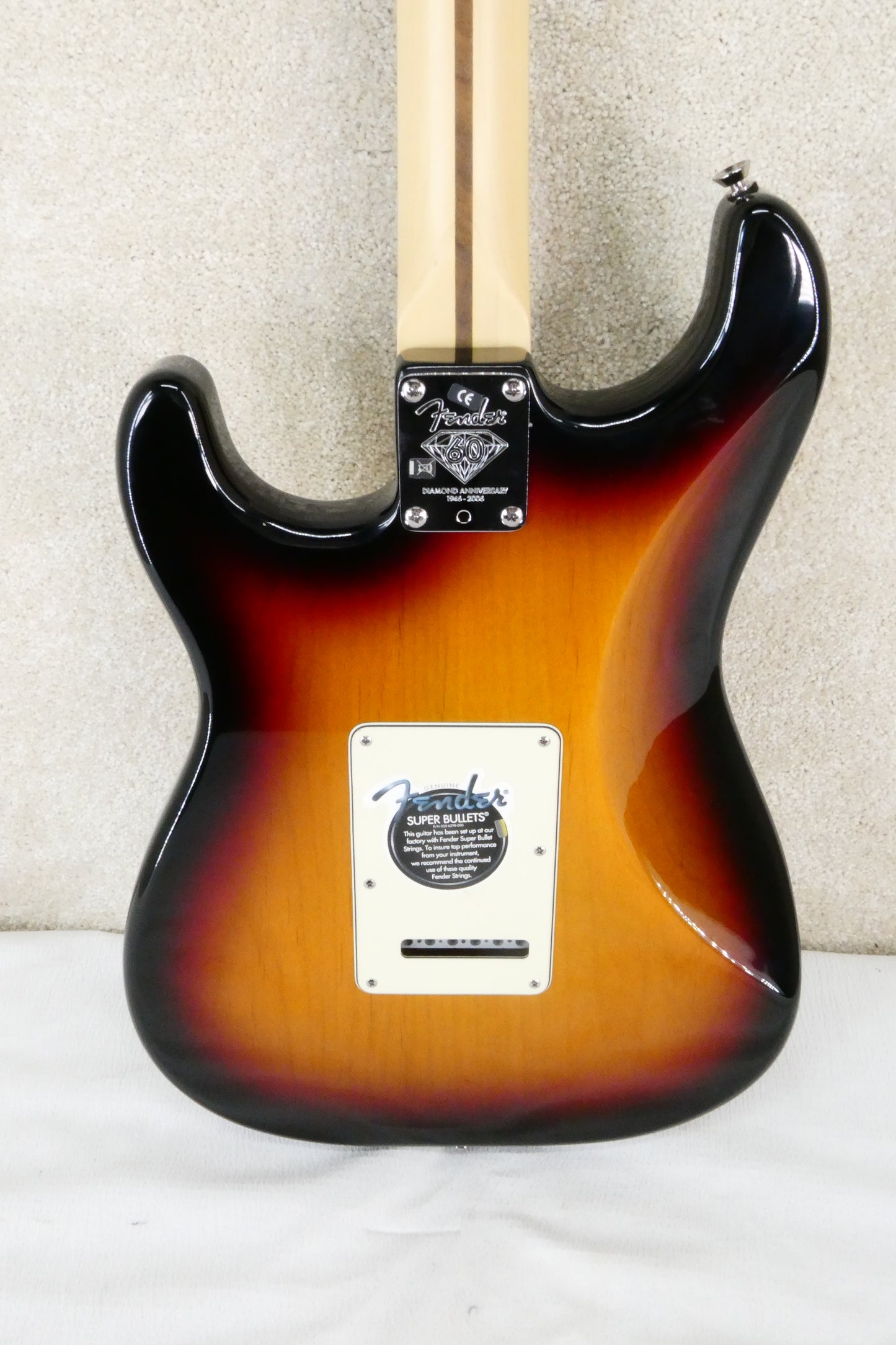 Fender 60th Anniversary Stratocaster with Silver Anniversary Case