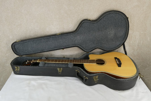 Epiphone El Segundo Acoustic Electric Bass Guitar - Natural