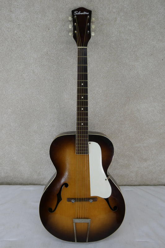 Silvertone Archtop  No Bag No Case