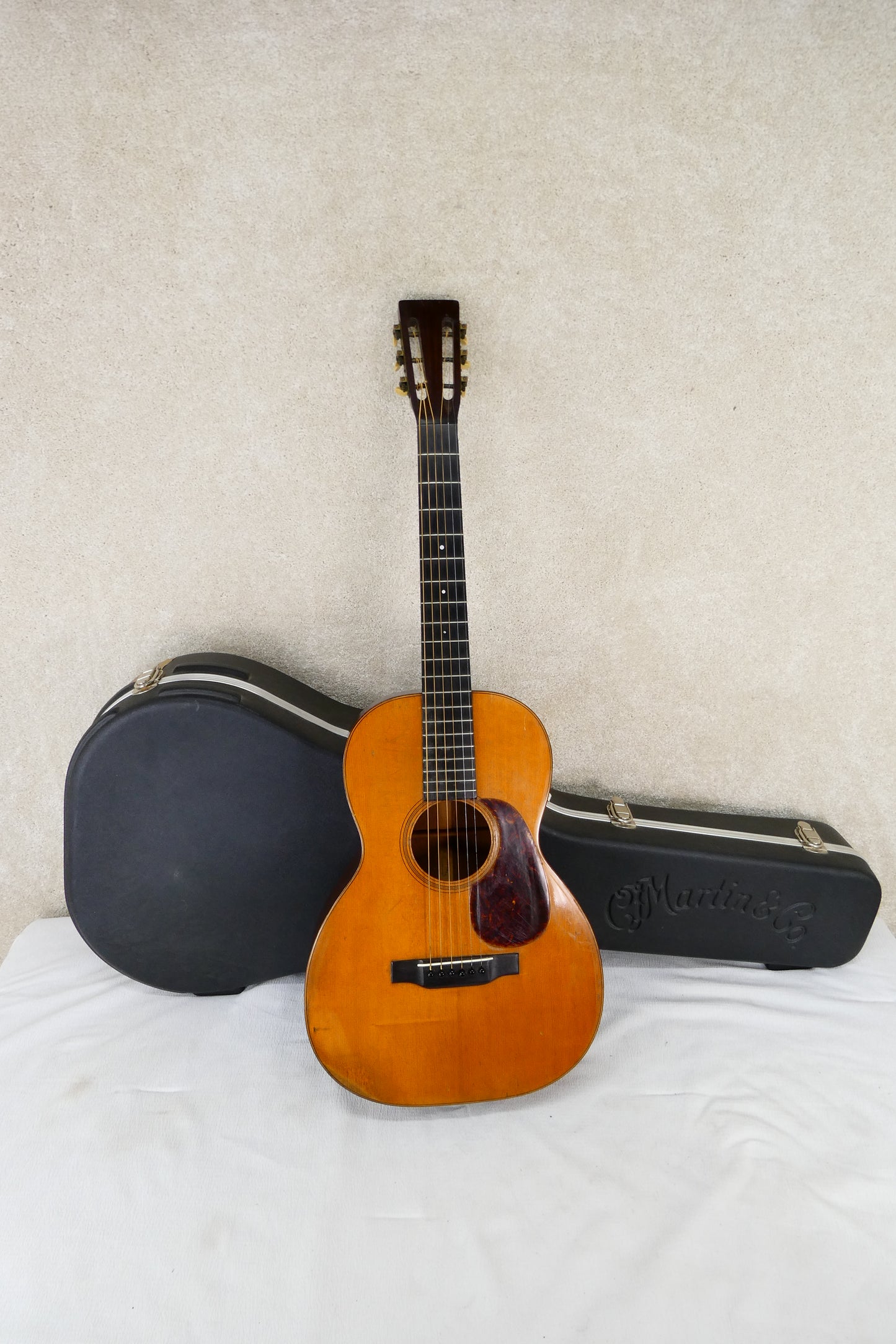 Martin 00-18 1931 with Newer Martin Hardshell case