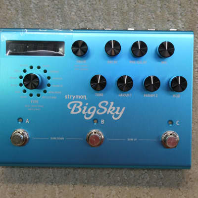Strymon  Big Sky F 2   Reverberation  2022 Blue