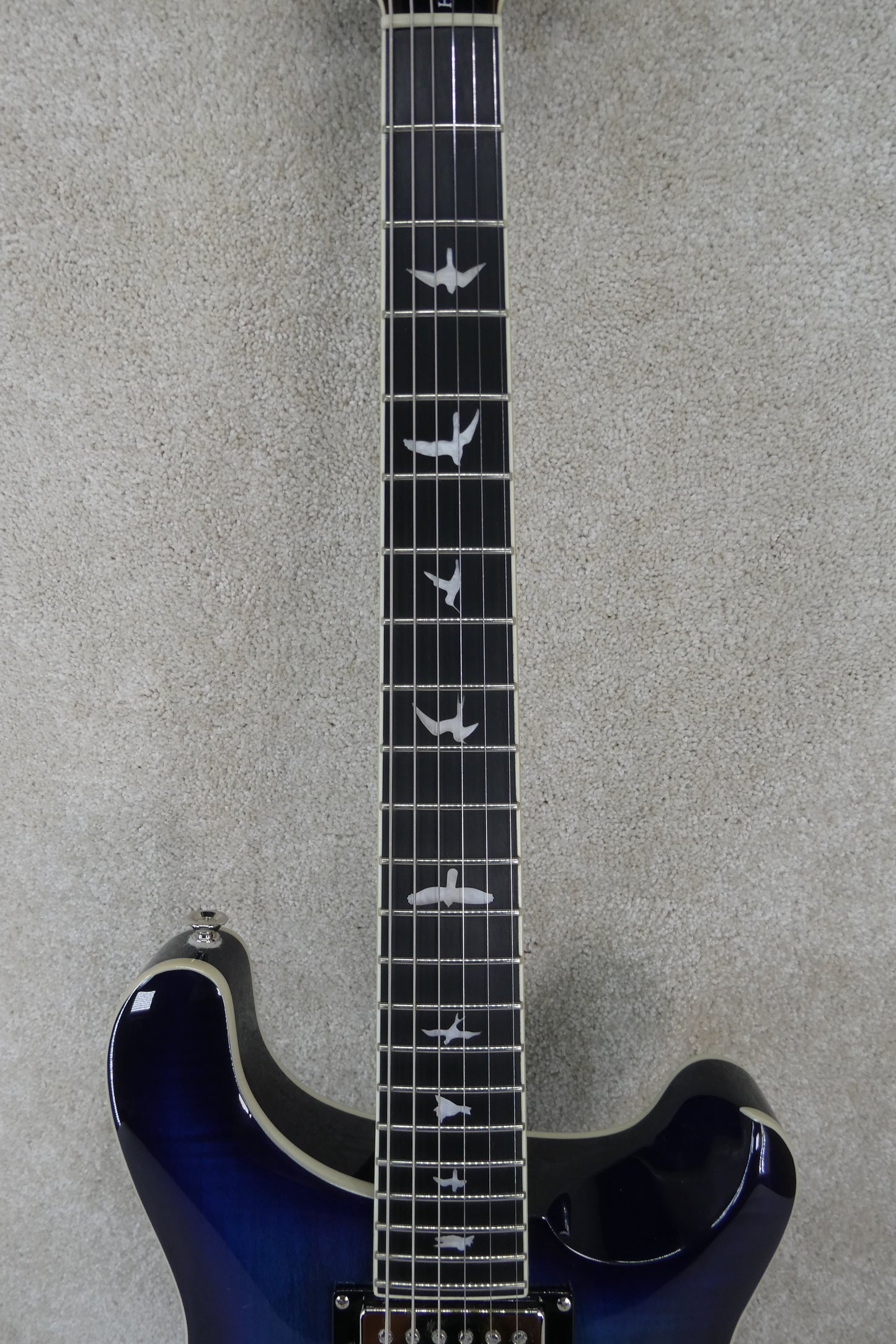 PRS SE  Hollowbody Blue Burst With HSC