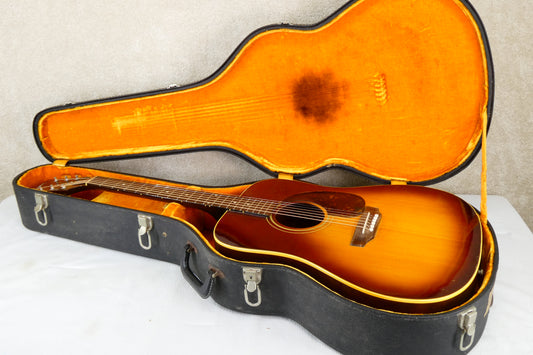 Gibson  J 45  1970-72 - Sunburst  W/HSC