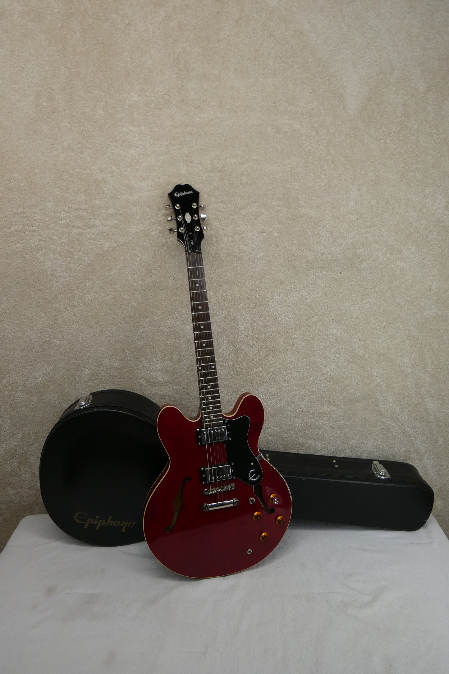 Epiphone 335 DOT RED w/OHSC #0909122120