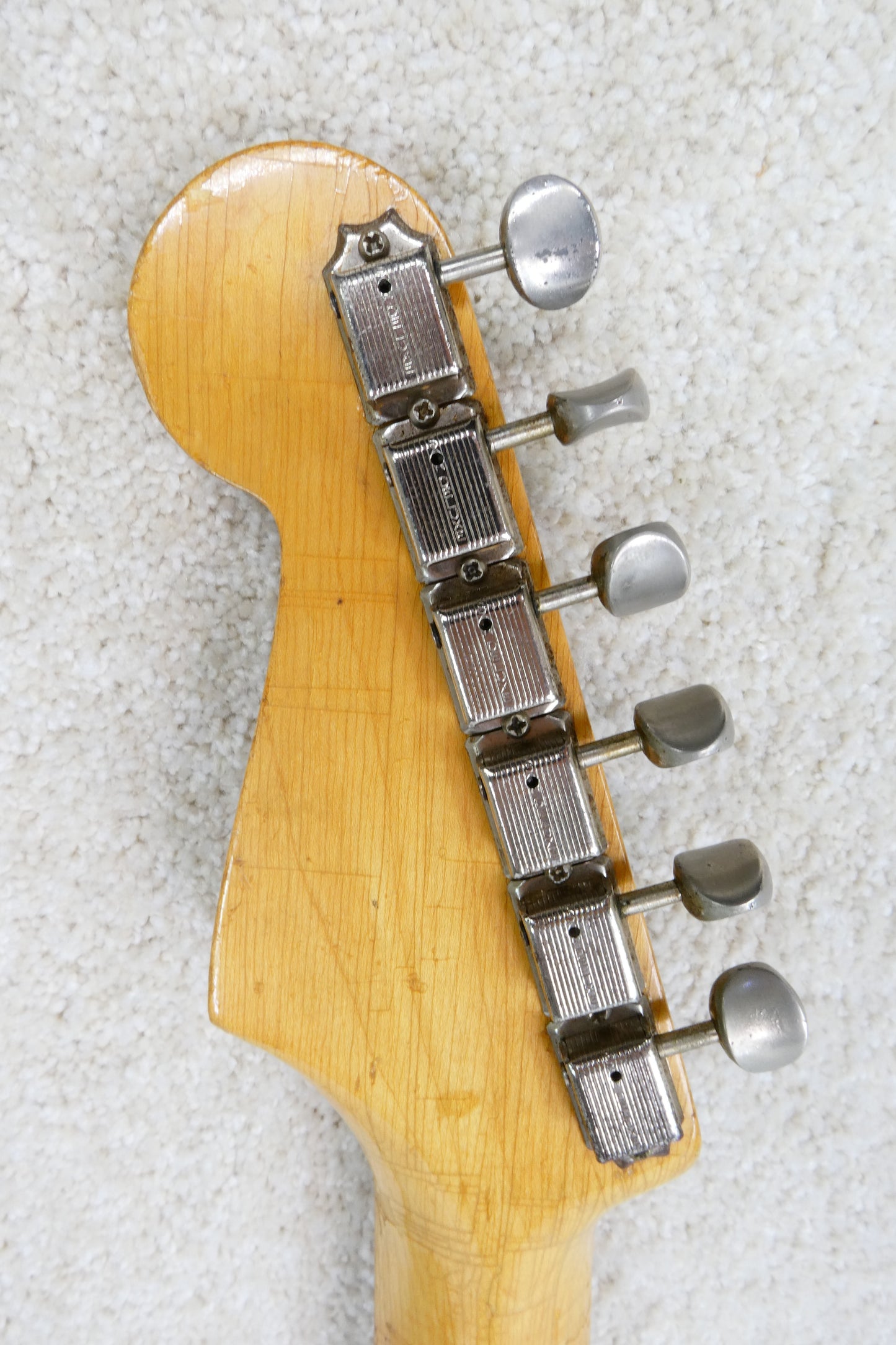 Fender  Stratocaster 1958 - Black Krylon  Newer Tweed Hardshell Case