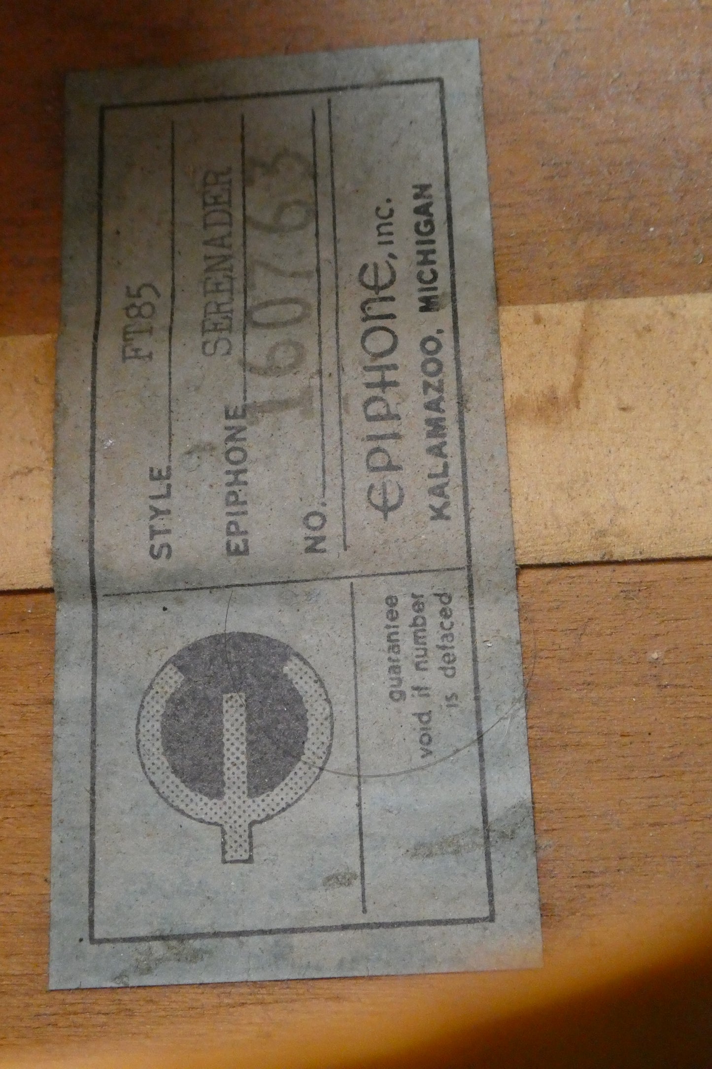 FT85 Epiphone Serenader 12-String 1964 #160763 USED No Bag No Case