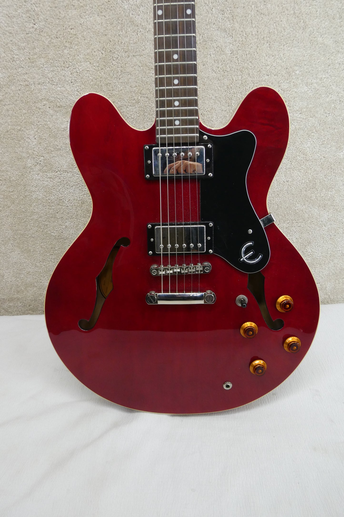Epiphone 335 DOT RED w/OHSC #0909122120