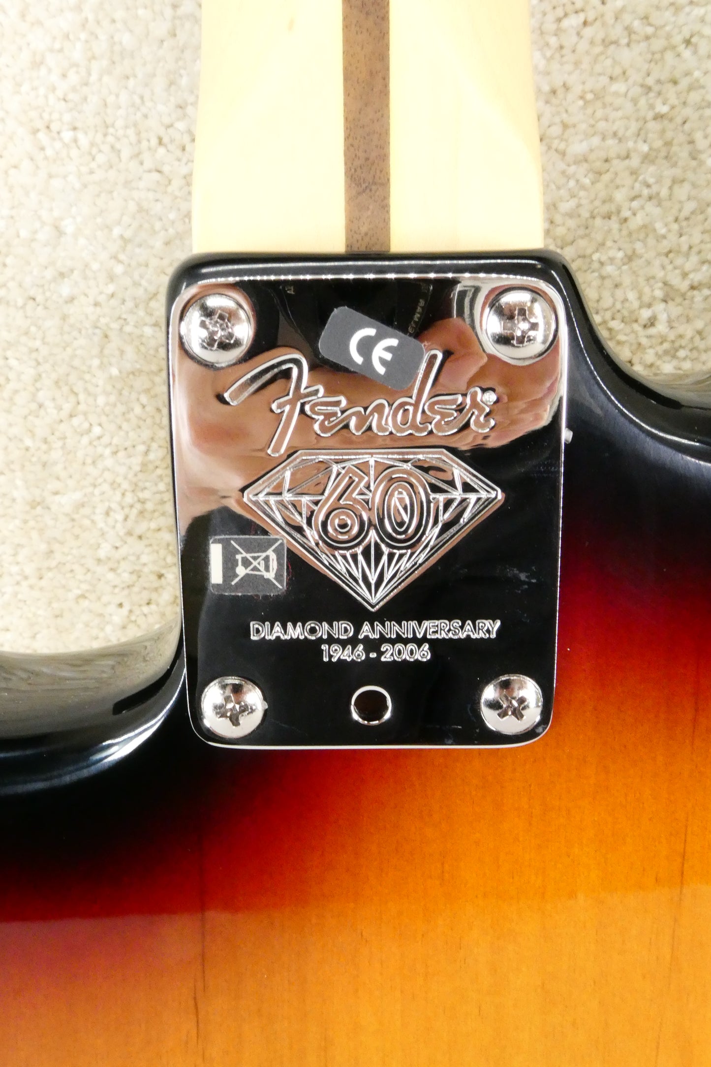 Fender 60th Anniversary Stratocaster with Silver Anniversary Case