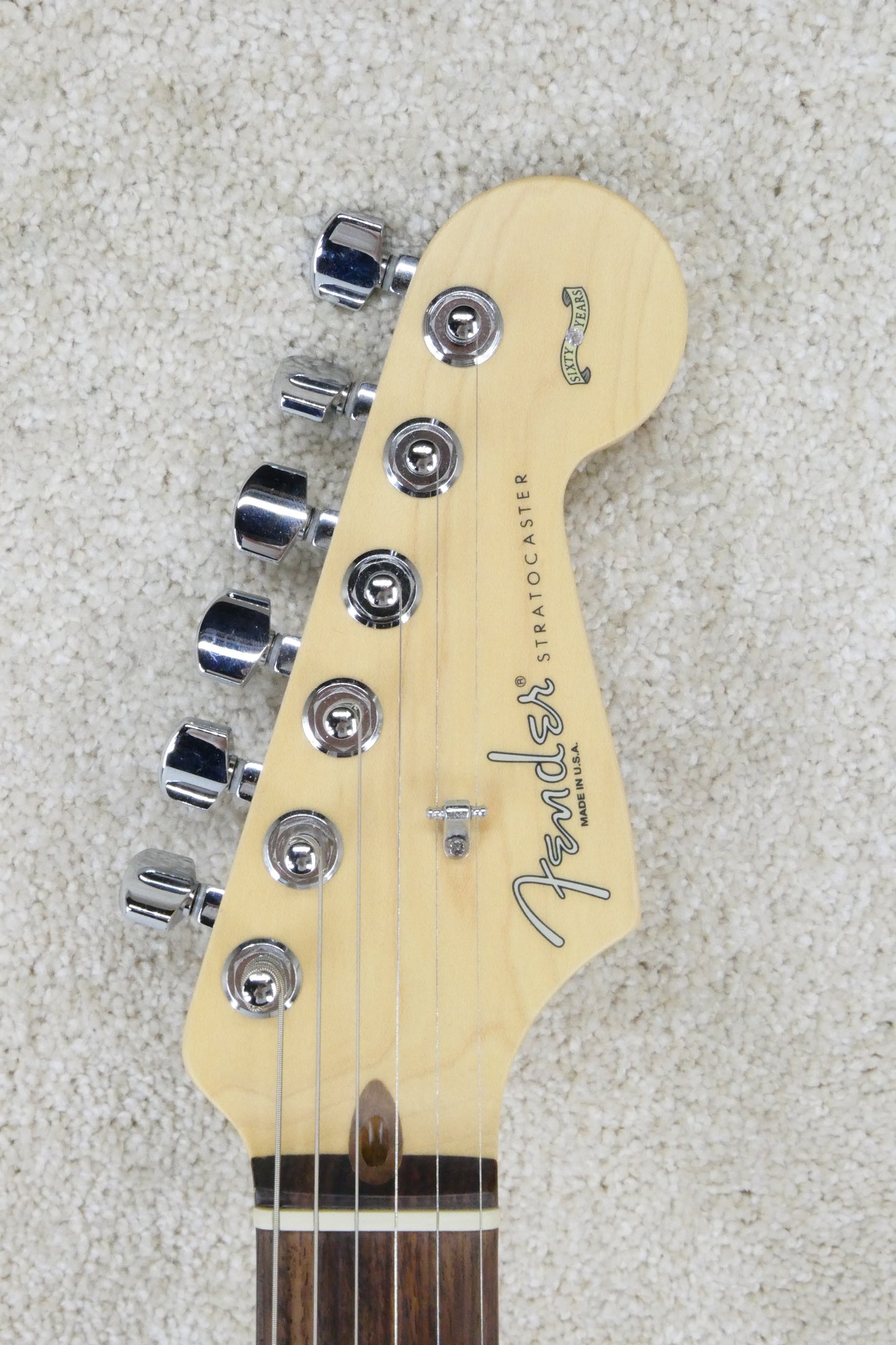 Fender 60th Anniversary Stratocaster with Silver Anniversary Case