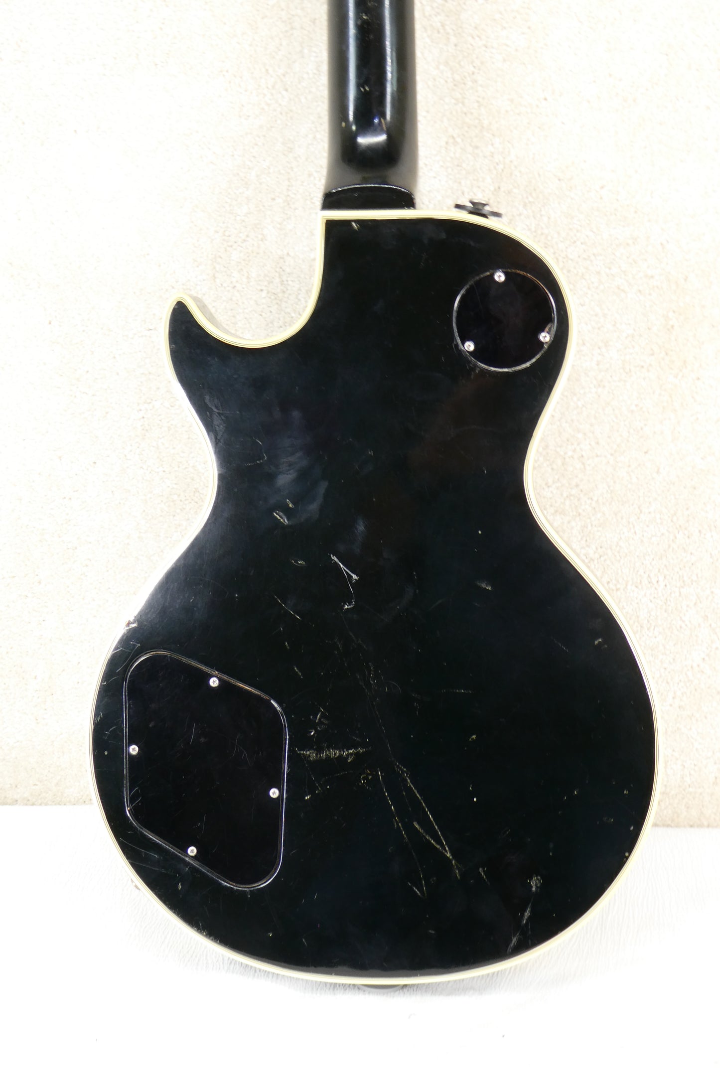 Gibson Les Paul Custom Ebony Black W/Lollar Imperial pickups OHSC