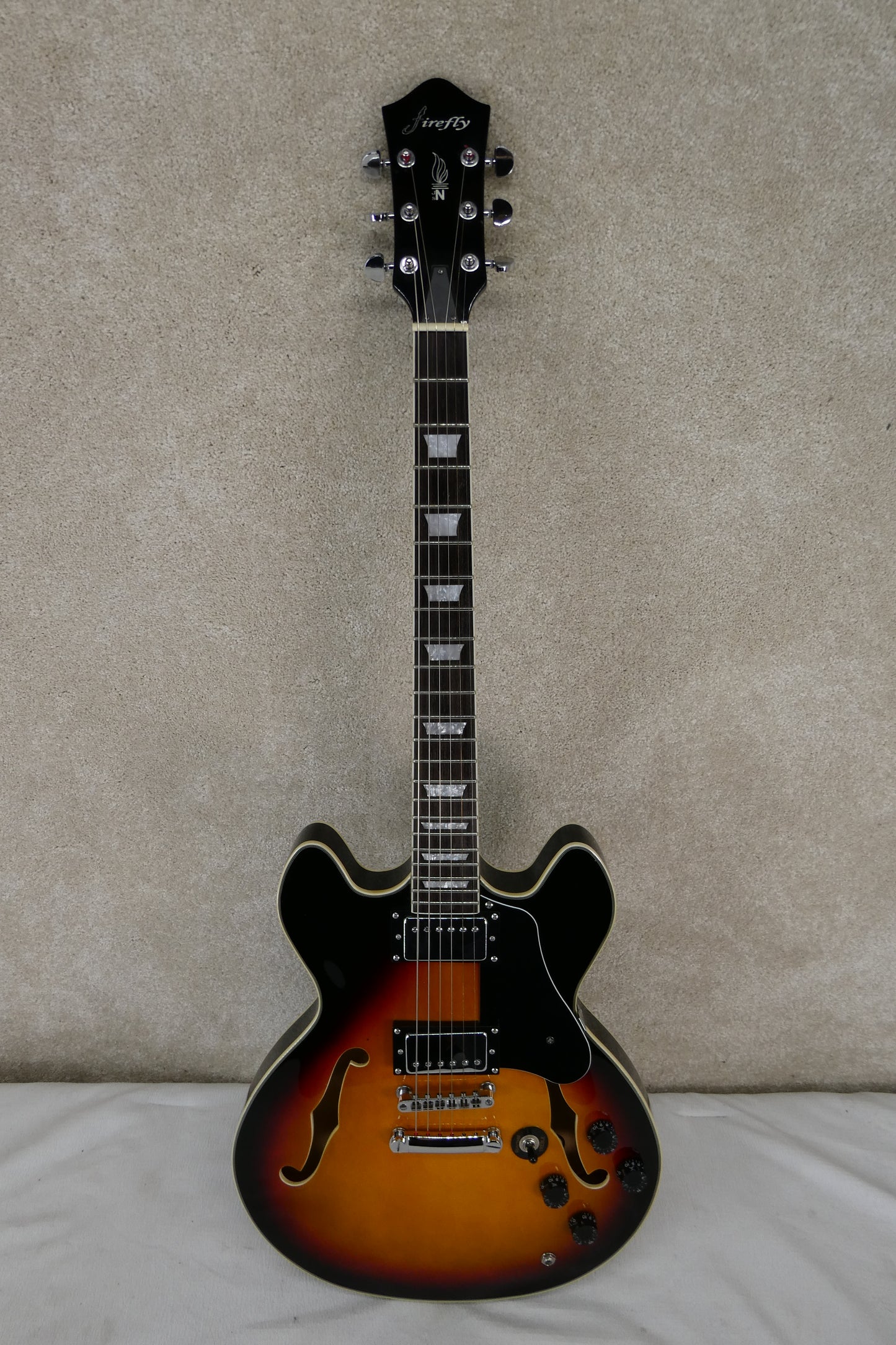 Firefly Semi Hollowbody humbucker guitar !