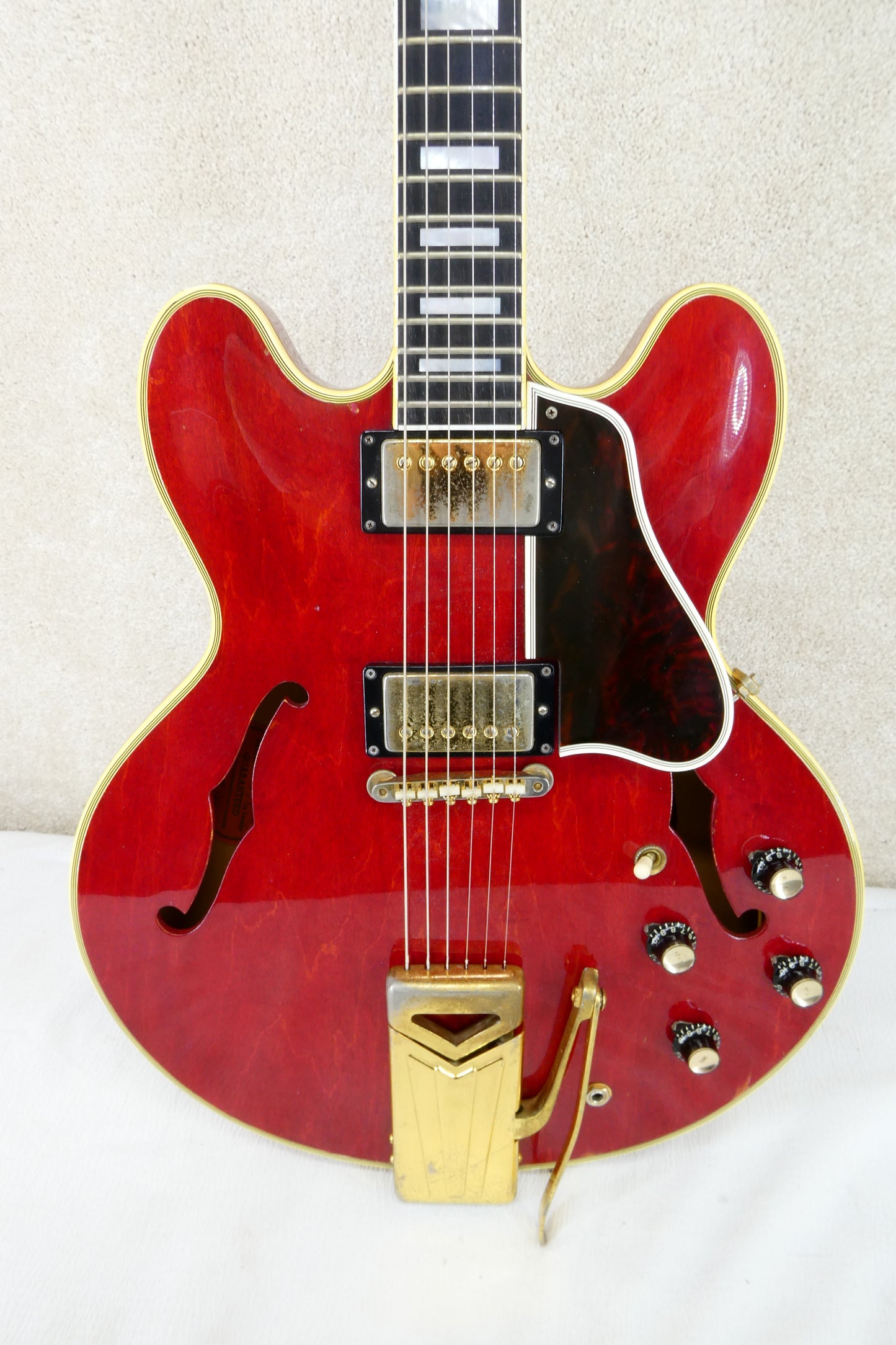 Gibson  ES 355  1962-63 - Cherry Red Trans w/TKL HSC