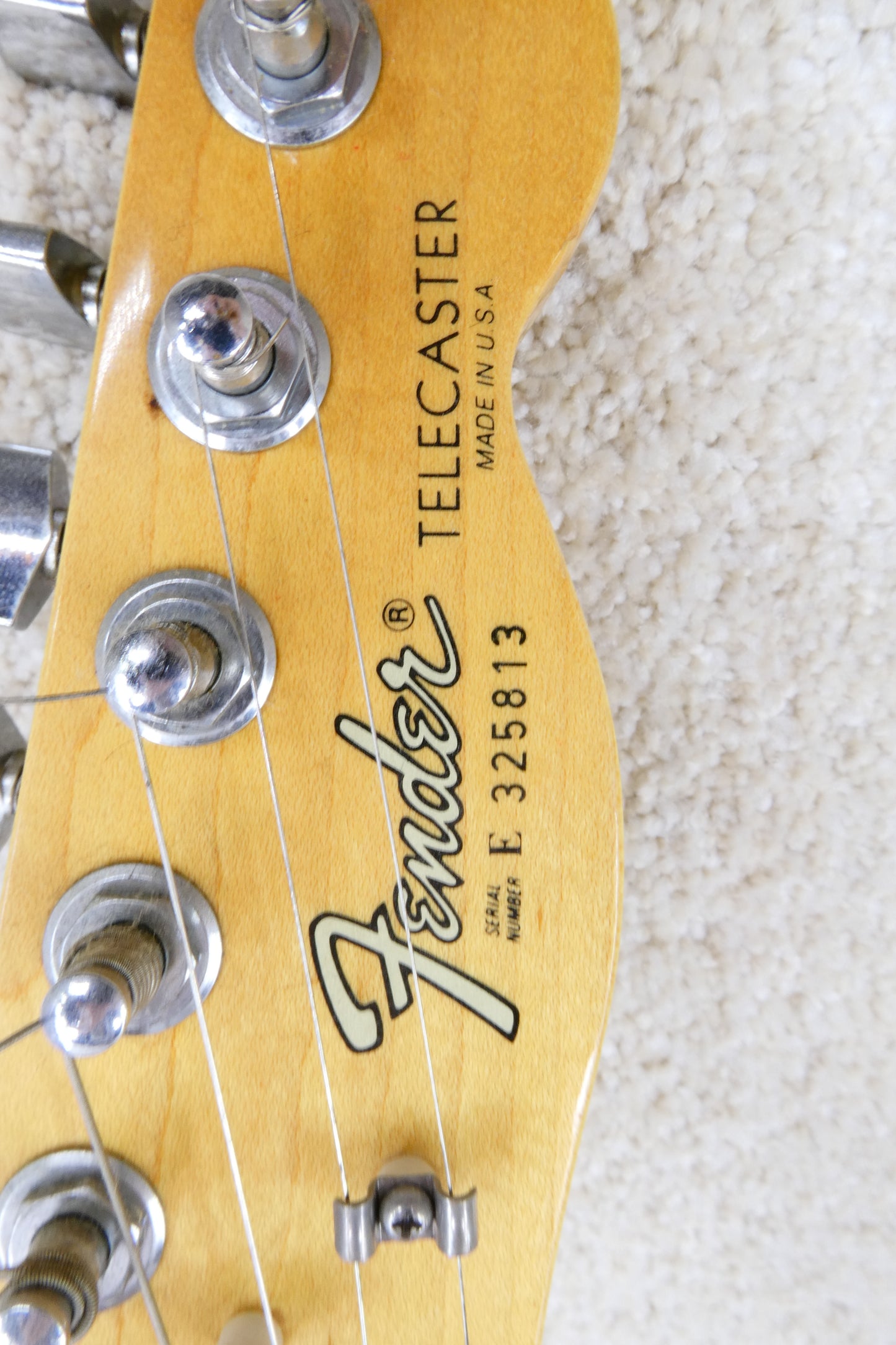 Fender Telecaster 1983 with OHSC Top Load Bridge