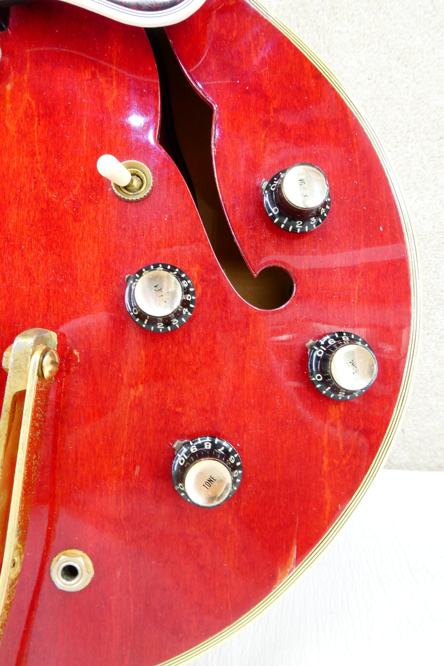 Gibson  ES 355  1962-63 - Cherry Red Trans w/TKL HSC