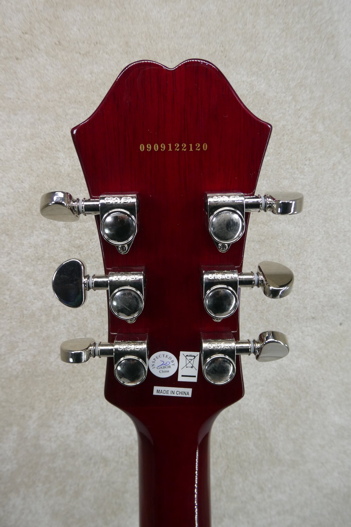 Epiphone 335 DOT RED w/OHSC #0909122120