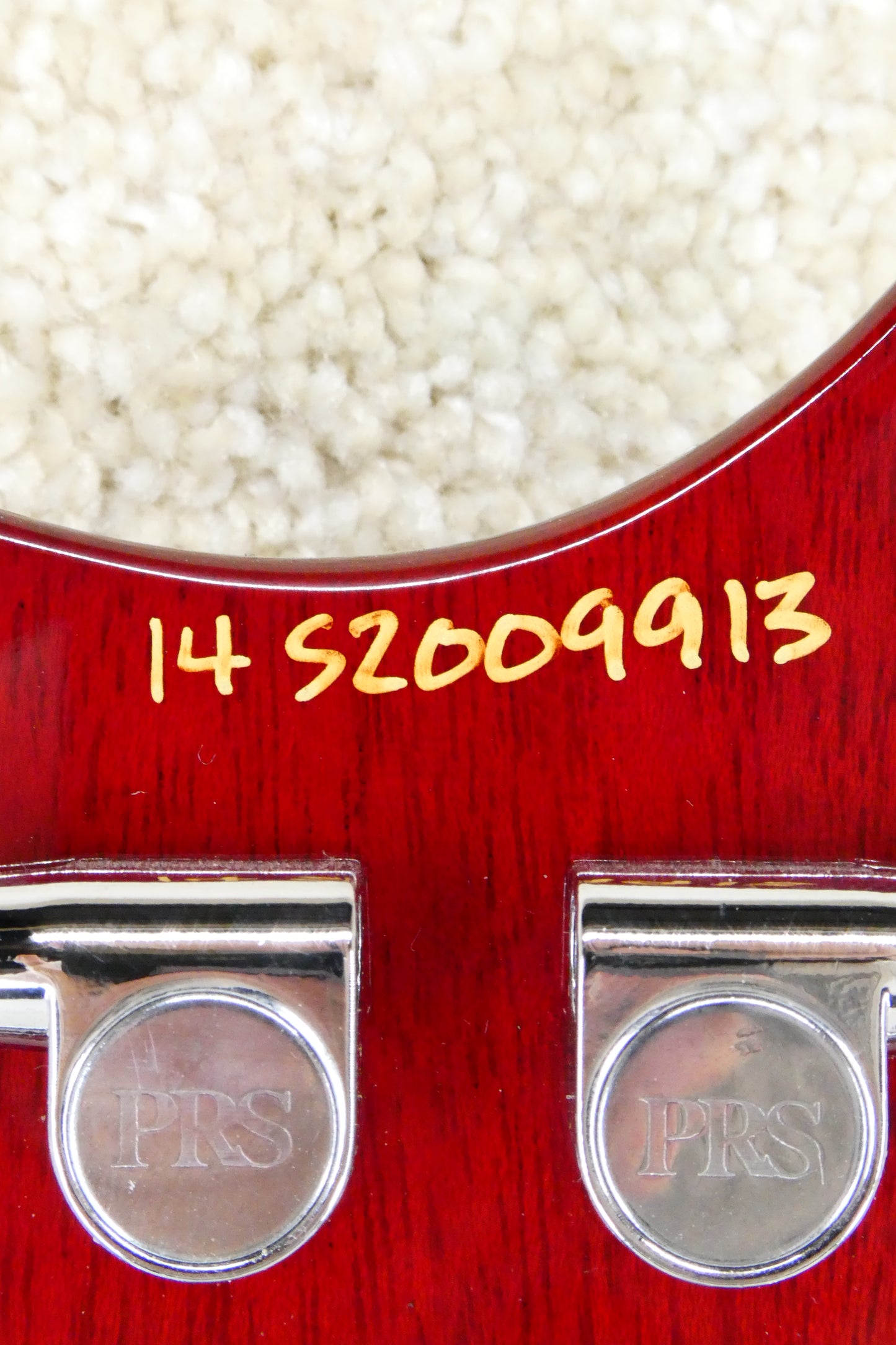 PRS S2 Custom 22 Semi Hollow Trans Red  with PRS Gig Bag