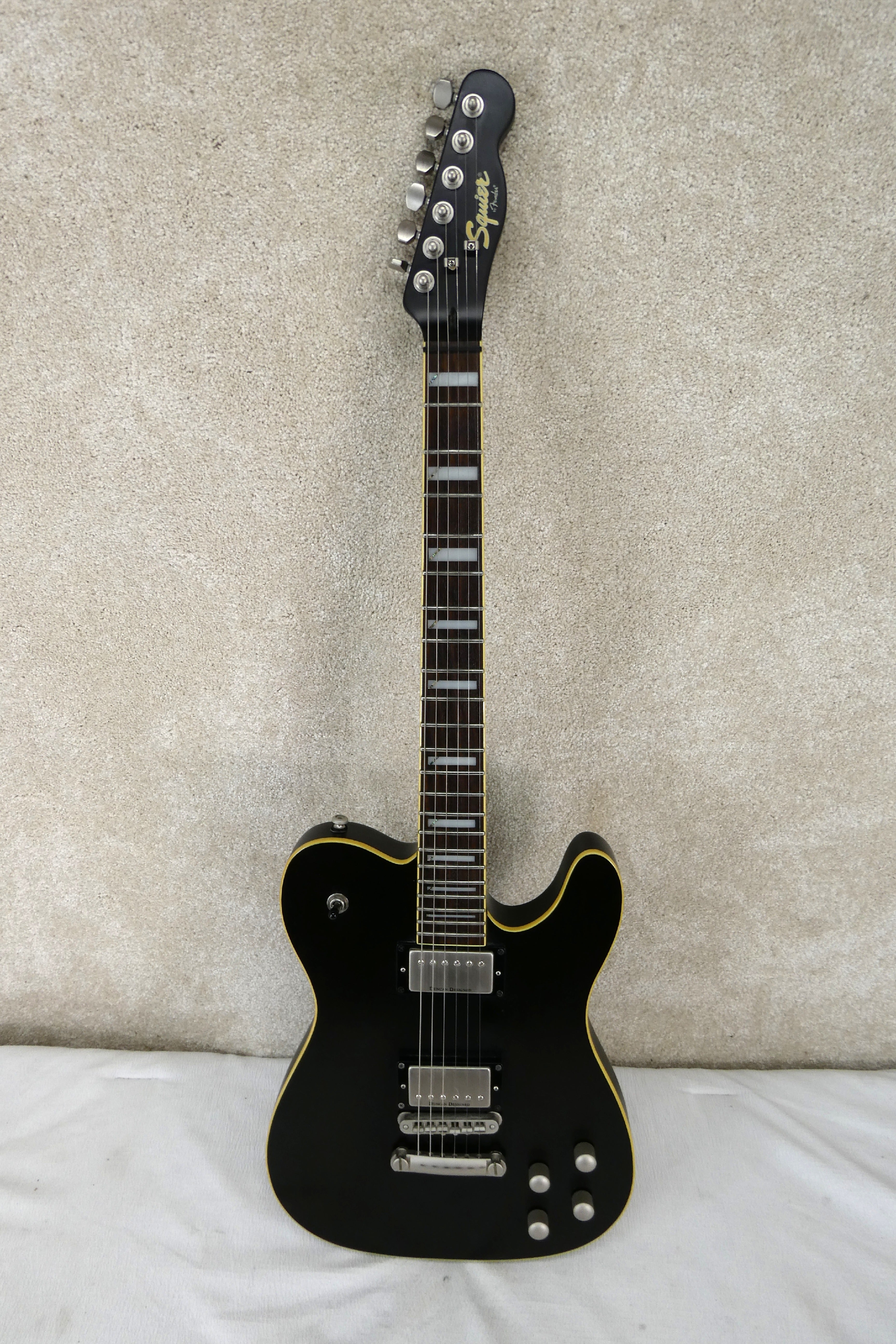 Squier Telecaster HH Matte Black Set Neck USED NBNC – Atlanta