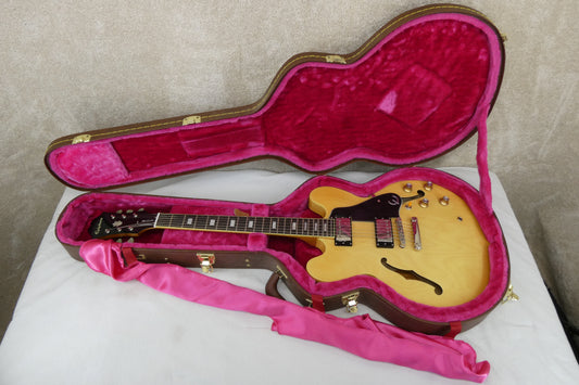 Epiphone 335 PRO in Natural 2013 with Gator Hardshell Case
