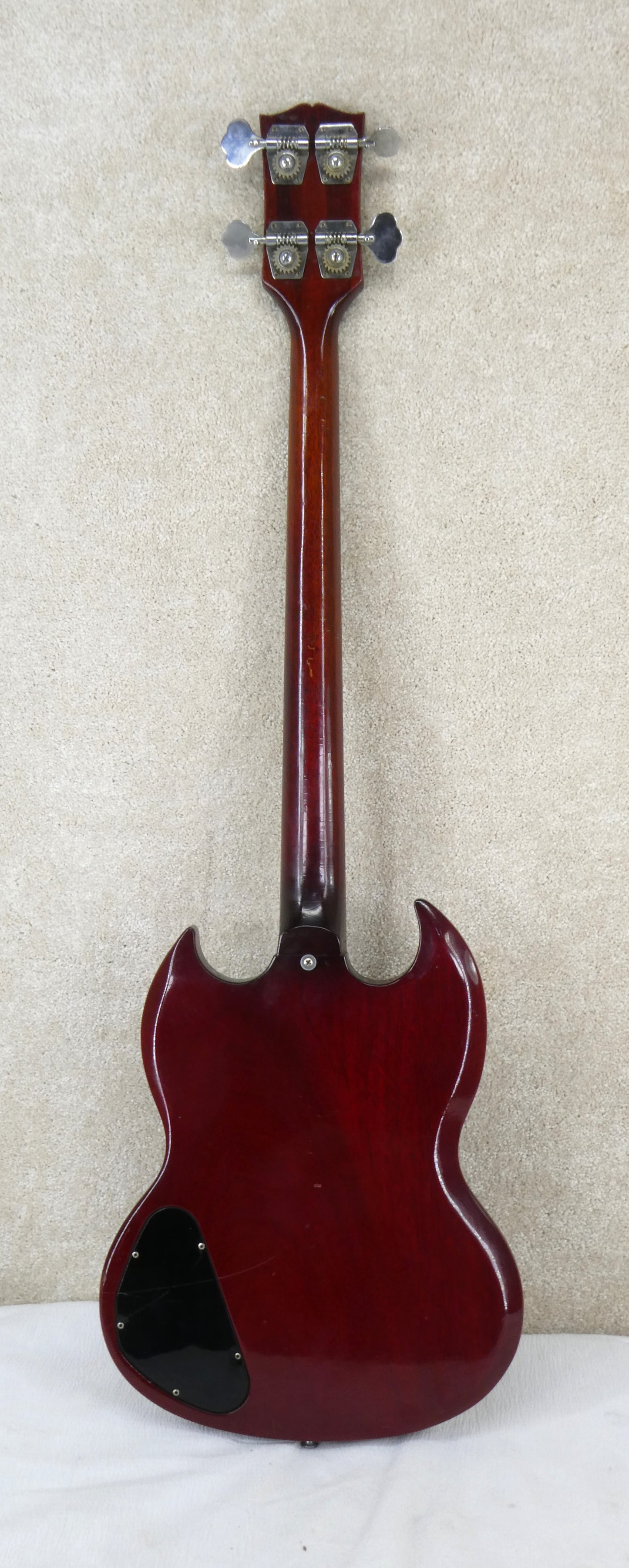 Gibson EB O 1969  Cherry Red W/ Newer Hardshell Case