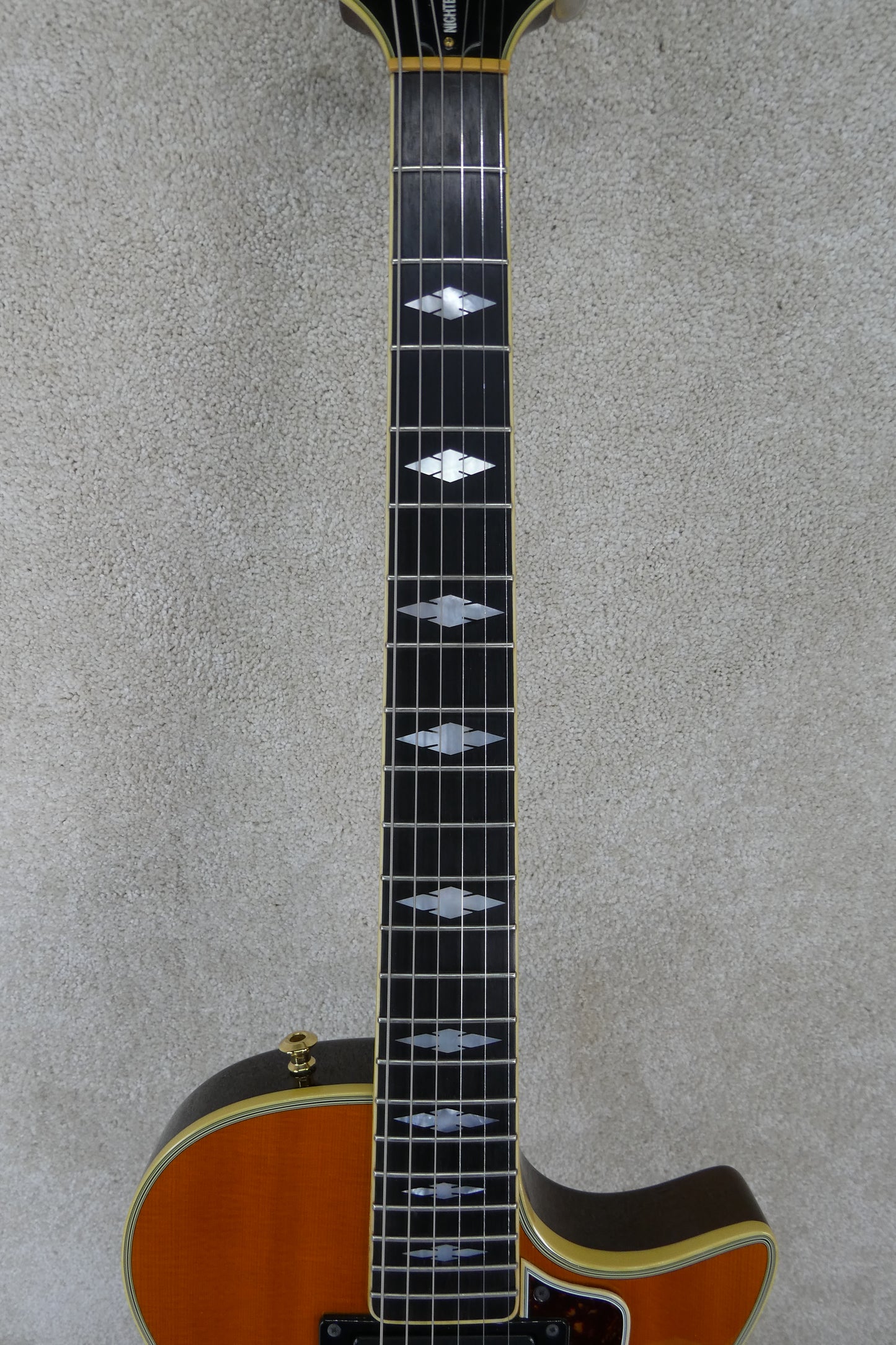 Guild Nightbird II 1987 - Amber Sunburst w/OHSC