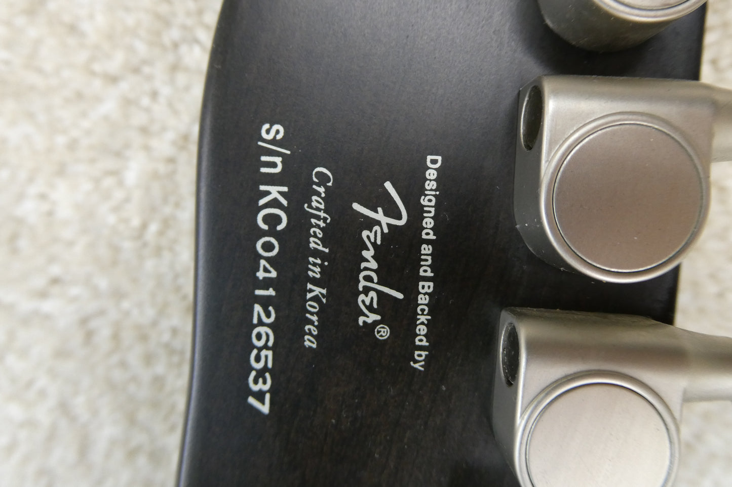 Squier Telecaster HH Matte Black Set Neck  USED NBNC