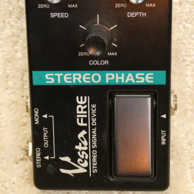 Vesta Fire  Stereo Phase  Signal Device  1970's  Black
