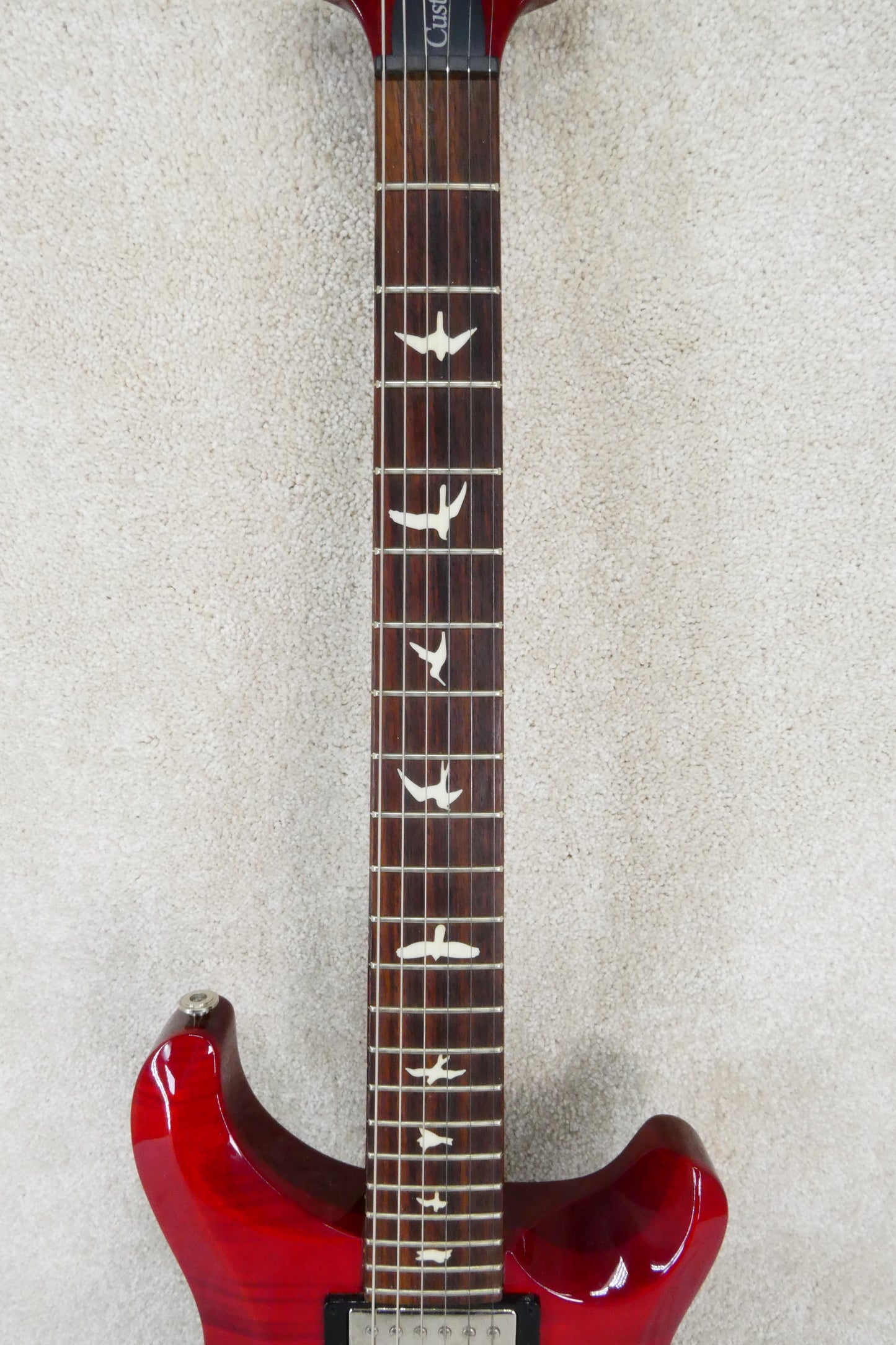 PRS S2 Custom 22 Semi Hollow Trans Red  with PRS Gig Bag