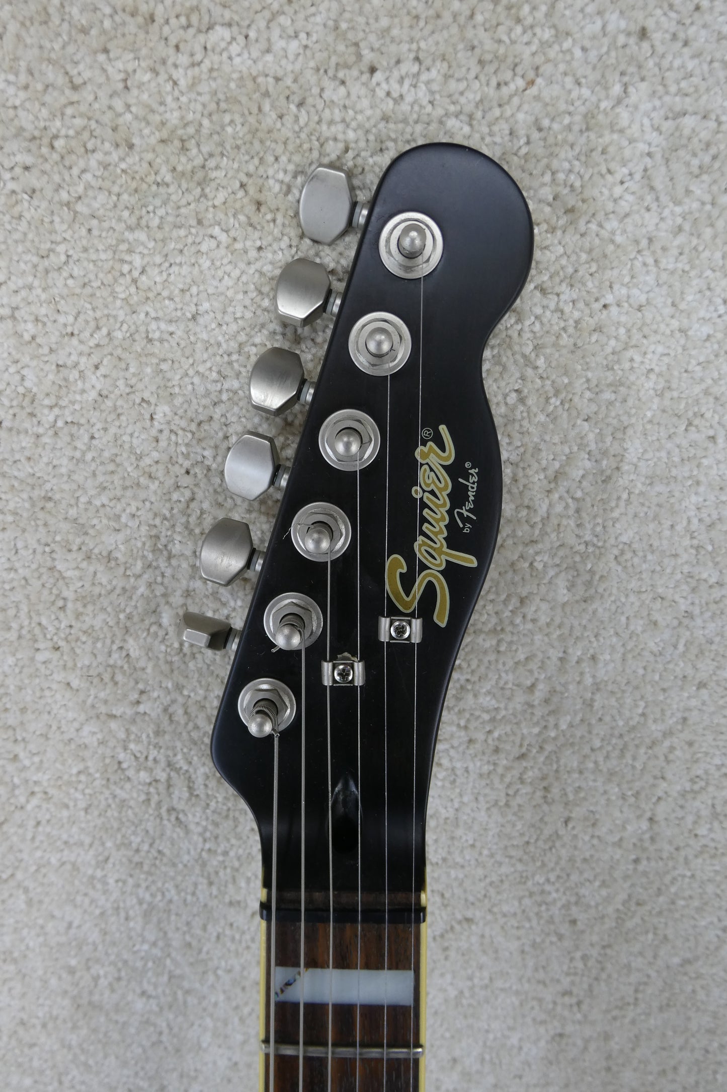 Squier Telecaster HH Matte Black Set Neck  USED NBNC