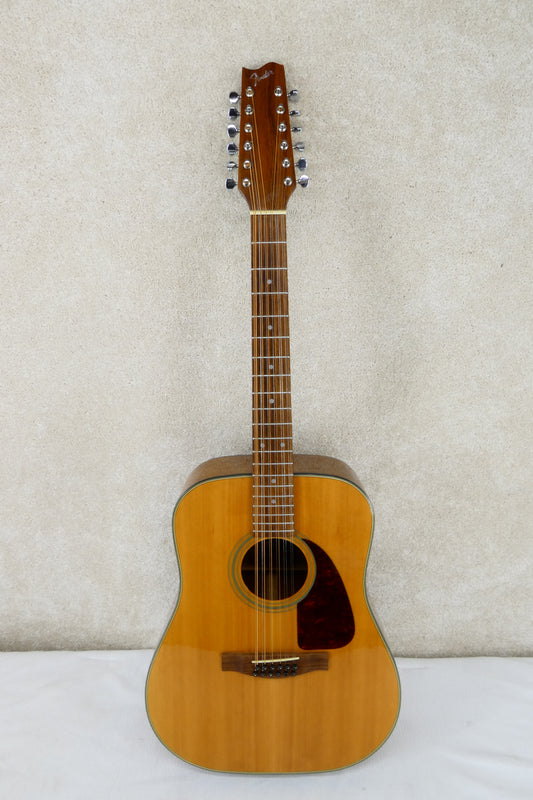 Fender F 310 -12 1980's  - Natural with Gig Bag