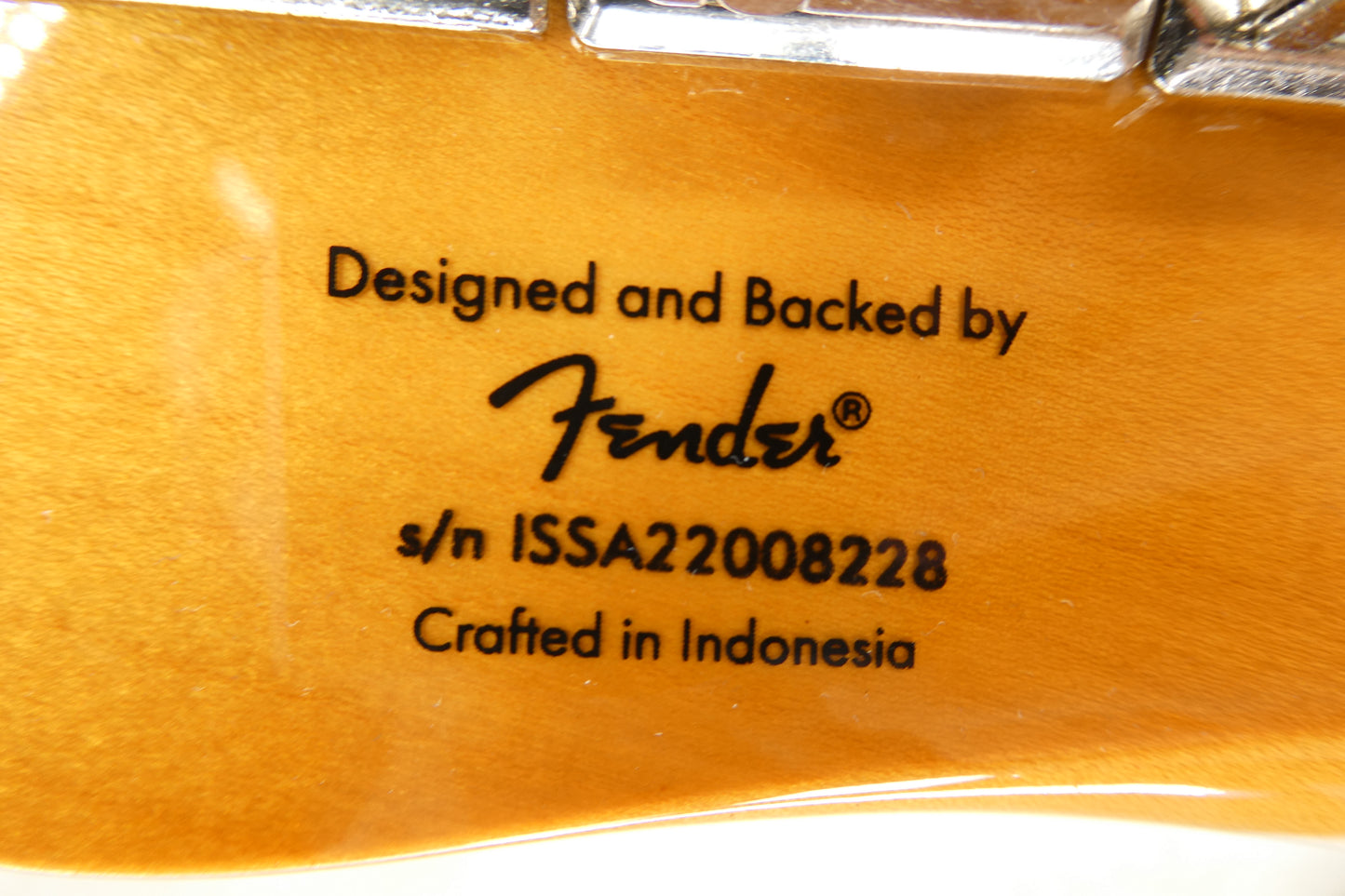 Squier Telecaster  CUSTOM  NBNC  # 8228