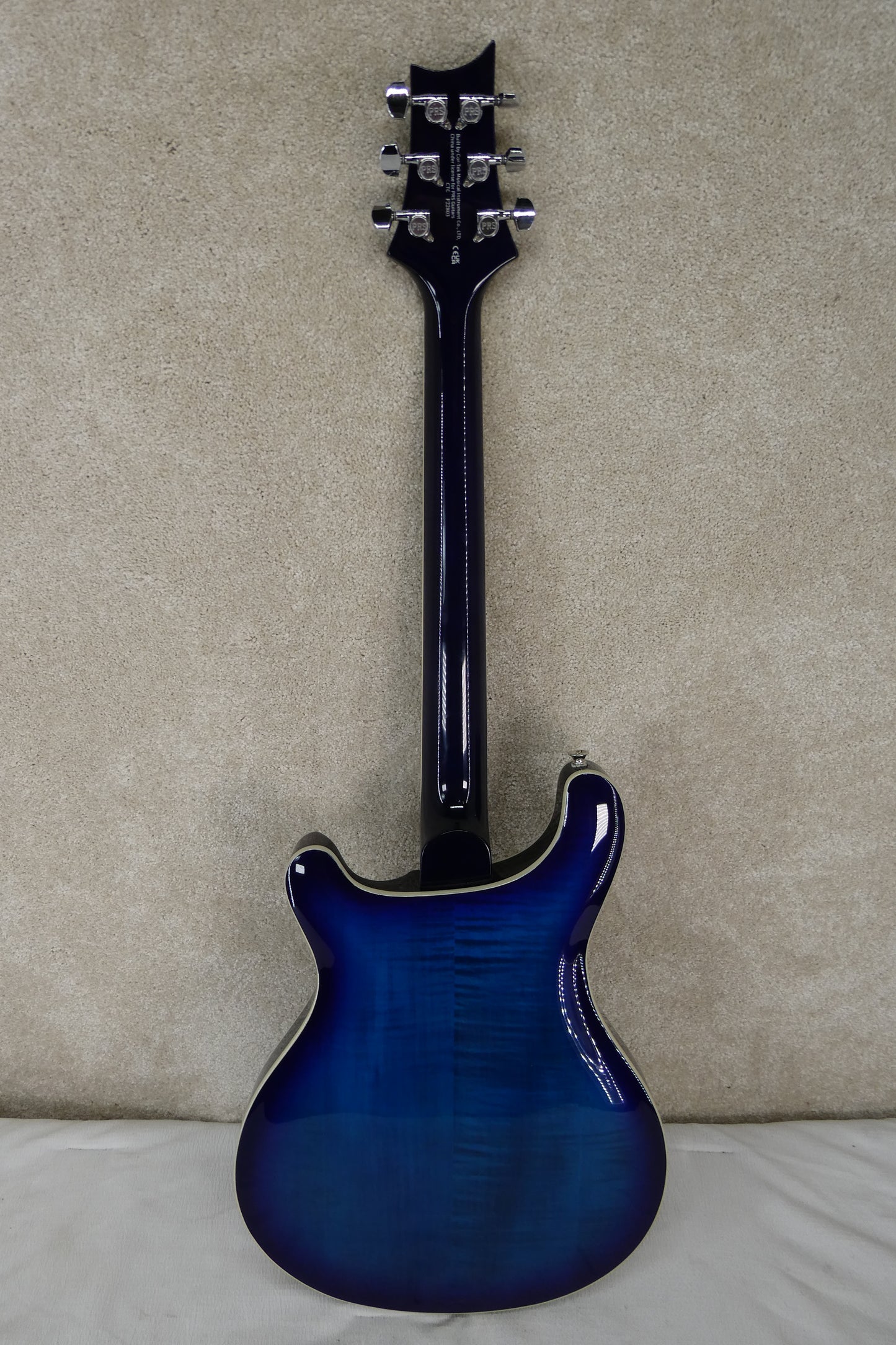 PRS SE  Hollowbody Blue Burst With HSC